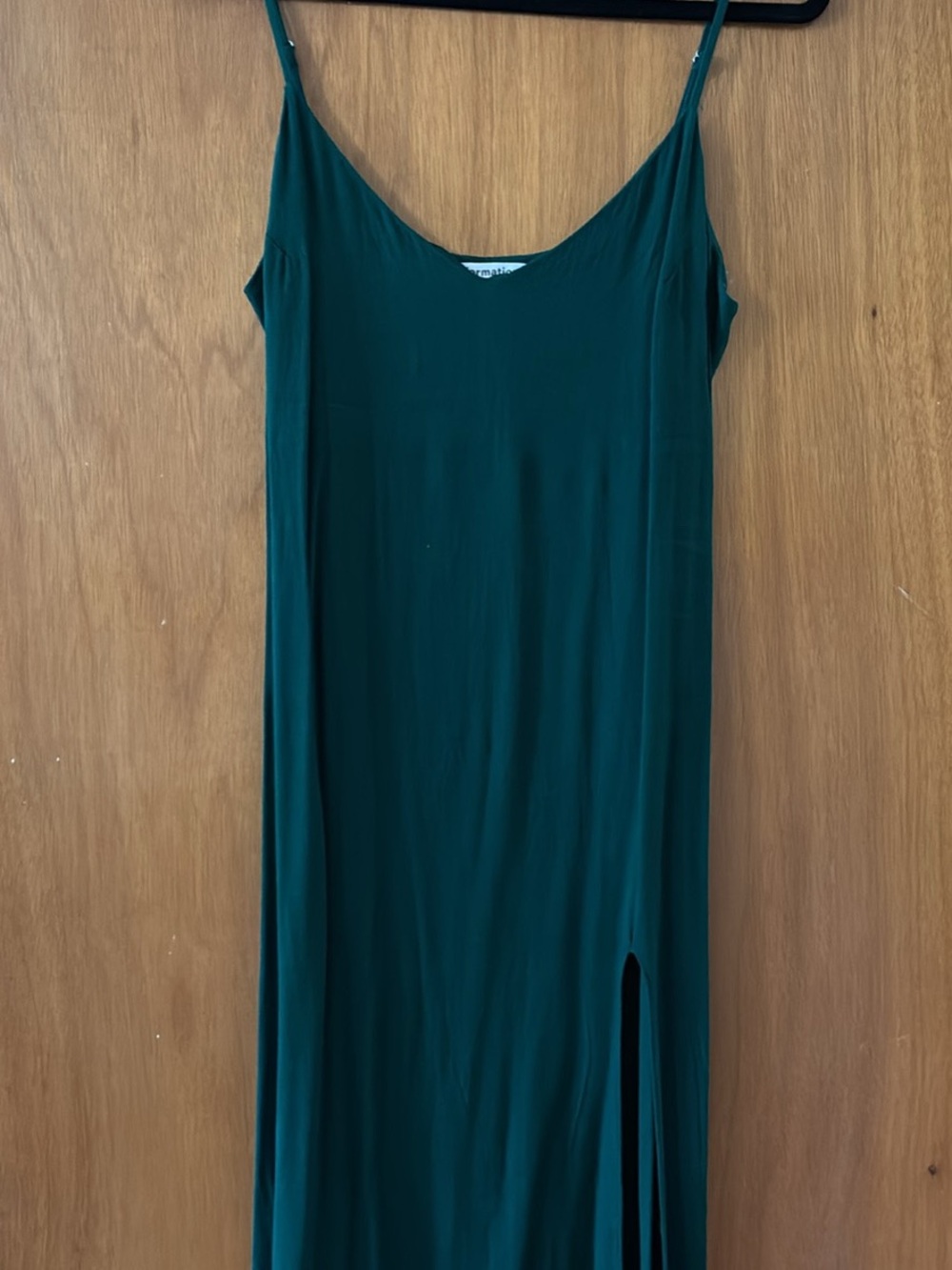 Reformation slit dress